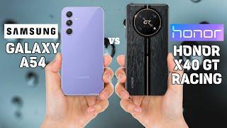 SAMSUNG GALAXY A54 Vs HONOR X40 GT RACING Comparison.