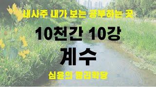 시작하는 사주명리 천간편 "계수(癸水)" 내사주 내가 보는 공부하는 곳 #사주팔자 #사주 #사주명리 #교육 #명리학 #자기계발 #운세