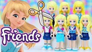 Fixing Stephanie's Hair - Lego Friends Minidoll Dress Up Hairstyles