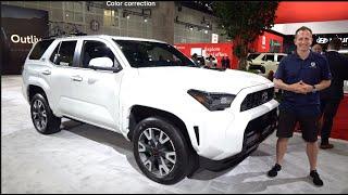 Is the 2025 Toyota 4Runner TRD Sport a BETTER new SUV than a Land Cruiser?