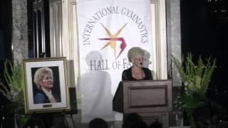 Jackie Fie - Class of 2014 Induction Speech - International Gymnastics Hall of Fame HD