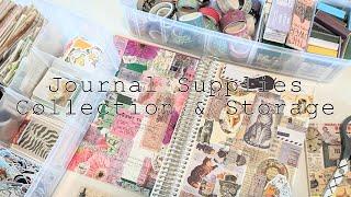 How to Organize Journaling Supplies | Collection and Storage Tour