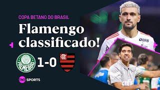 PALMEIRAS TEM GOL ANULADO E FLAMENGO SE CLASSIFICA! PALMEIRAS 1 X 0 FLAMENGO | COPA BETANO DO BRASIL