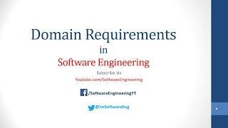 Domain Requirements in Software Engineering | Requirement Engineering | Urdu / Hindi | With Examples