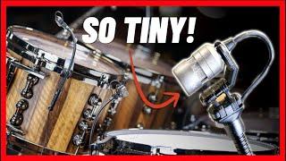 World's Smallest Snare Mic? | Neumann MCM114 #shorts #drums #NeumannMCM @GeorgNeumannGmbH