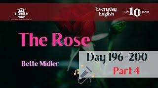 #42 The Rose #EverydayEnglish #팝송영어  매주 월요일  함께 영어공부하기 프로젝트 #시니어영어 #영어회화 #신디클래스