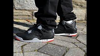 Air Jordan 4 Bred "Reimagined" My Thoughts, Review & On Feet!!!