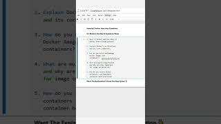 Essential Docker Interview Questions for Modern DevOps & SysAdmin Roles | #Docker #Containers