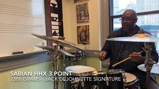 Sabian 21” HHX ride cymbal 3 point ride signature Jack DeJohnette 2388 grams at 247drums