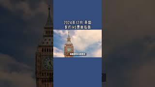 2024年12月 英国医疗IHS费用指南  #英国移民健康附加费#英国医疗IHS费用#英国NHS费用#英国移民#英国签证#英国