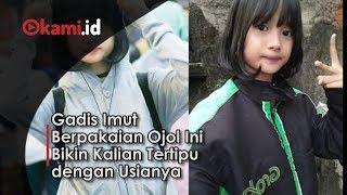 Gadis Imut Berpakaian Ojol Ini Bikin Kalian Tertipu dengan Usianya