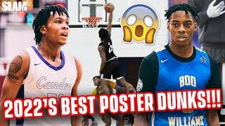 THE MOST INSANE POSTER DUNKS OF 2022!  TREY PARKER, DJ WAGNER, JARED MCCAIN & MORE!