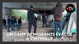 Un campement de migrants démantelé à Vintimille