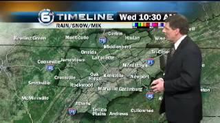 6pm WATE 6 Storm Team Forecast 3-18-13