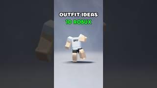 Roblox 10 rbx outfit ideas🫣 #roblox #robloxoutfits #youtubeshorts #cheap #matchingrobloxoutfits