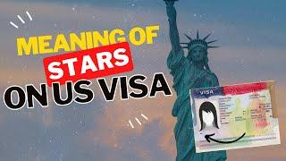 What do the Stars Below the Photo on the US F1 Student VISA Denote | Maven Consulting Services