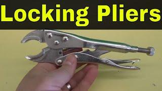 How To Use Adjustable Locking Pliers-Vise Grips Tutorial