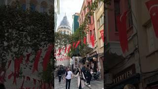 برج گالاتا استانبول Galata tower in istanbul #istanbul #shortvideo