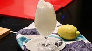 Granita al limone siciliana - Ricetta originale con e senza gelatiera