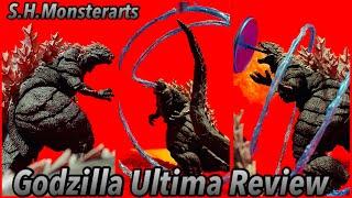 S.H.Monsterarts Godzilla Ultima Review From Singular point￼ anime. ￼