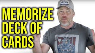 How to Memorize a Deck of Cards (Fastest Way taught by Memory Champion)