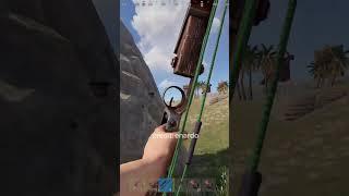 Compound bow + waterpipe = loot - Rust