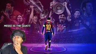 AMERICAN FIRST TIME SEEING LIONEL MESSI GREATEST GOALS! REACTION