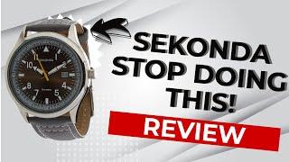 SEKONDA Stop Doing THIS! - NK1557.27 Pilots Watch Review.