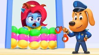 Sheriff Labrador Police Chase | Detective Story | Safety | Kids Cartoon | Sheriff Labrador | BabyBus