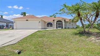 Freshwater Canal!! CAPE CORAL Florida Homes with Pool for Sale