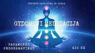 Gydomoji meditacija | Pasąmonės programavimas tobulai sveikatai | 432 Hz