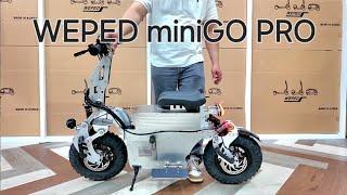 Electric Scooter WEPED miniGO PRO / 대리운전 탁송 전동스쿠터 미니고 프로