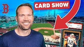 Super Rare Bradys & Mantles at the FENWAY PARK CARD SHOW!