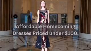 Elegant Cheap Homecoming Dresses Under $100 | Cheap homecoming dresses under $100