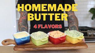 Easy Homemade Butter From Scratch In A Kitchen Aid Mixer