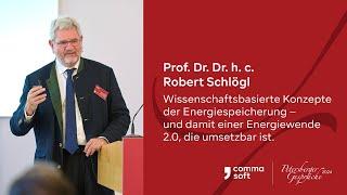 Energiewende 2.0 durch neue Konzepte der Energiespeicherung – Vortrag von Prof. Robert Schlögl