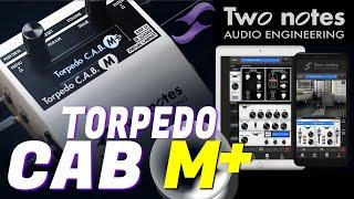 Two Notes Torpedo CAB M+ (C.A.B. M Plus) Demo - New Firmware ! Français