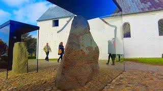 Destination Danish UNESCO World Heritage Kongernes Jelling (Jelling Mounds, Runic Stones and Church)