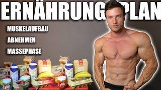 ERNÄHRUNG - So erreichst du deinen Traumkörper | + Ernährungsplan und Supplements