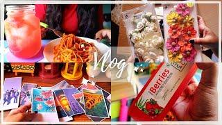 CHILL VLOG • COOKING AND UNBOXING STATIONERY