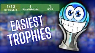 7 EASY Platinum Trophies for Beginners!