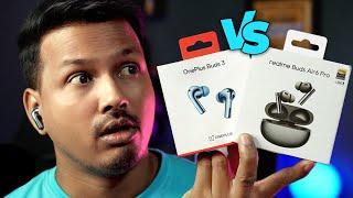 Realme Buds Air 6Pro vs Oneplus Buds 3 Detailed Comparison || Best TWS Earbuds Under ₹5000