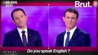 Do you speak english ? Les politiques français parlent anglais