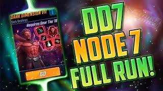 *DARK DIMENSION 7* - Node 7 Playthrough (Global Section) - Marvel Strike Force