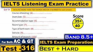 IELTS Listening Practice Test 2023 with Answers [Real Exam - 316 ]