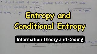 Entropy, Average Information and Conditions on Entropy