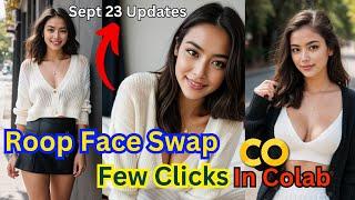 How To Use Roop Facesawp Deepfake AI Video In Google Colab For 2023 Update