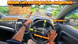 Left and Right side Judgement! left side and Right side Judgement using Steering and Middle