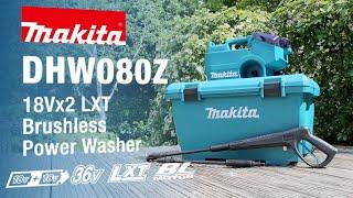 Makita UK - DHW080 18x2 LXT Brushless Power Washer