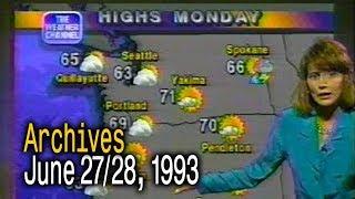 The Weather Channel Archives - June 27/28, 1993 - 11pm - 1am